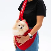Pawstar Kırmızı Crossbody Çanta - 1