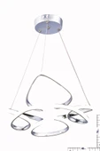 HALE KÜÇÜK KROM LED AVİZE - 2