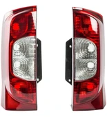 Fiorino - Bipper - Nemo Sağ Sol Arka Stop Lambası Takımı 2008- BAĞAJ KAPAĞI YANA AÇILAN MODEL ÇİFT KAPI - 1