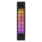 Rampage Fan Kasa Cross F20 38Cfm 1200Rpm 12Cm Raınbow 3P+4P Molex Soketlı Sıyah - 4