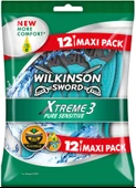 Wilkinson Sword Xtreme 3 Pure Sensitive Tek Kullanımlık Tıraş Bıçağı - 12 Adet - 1