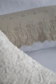 Apricitas HOME Çift Kişilik Yatak Örtüsü Nevresim Set Toledo Beıge - Yatak Ortusu - 4
