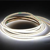 COB Led şerit 5metre 12V 480LED/m 6500K soğuk beyaz 10W 8mm IP20 aydınlatma ışık hortum kendinden yapışkanlı - 4