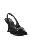 Aspor Siyah İnce Topuklu Kadın Abiye Ayakkabı thumbnail 3