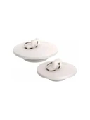 Banyo Küvet Lavabo Tıpası 2 li Set Lavabo Tıpası Küvet Duş Teknesi Tıpası Lavabo Gider Tıkacı - 3