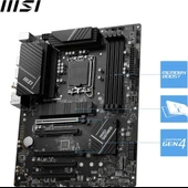 MSI Pro B760-P DDR4 II Intel LGA1700 ATX Anakart Teşhir - 3
