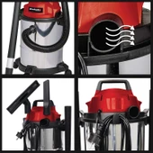 Einhell TC-VC 1815 S, Islak/Kuru Endüstriyel Süpürge - 2342390 - 4