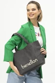 United Colors Of Benetton Siyah Kadın El ve Omuz Çantası - 1