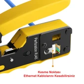 DailyTech Yeni Nesil Rj45 Ağ Pensesi Cat5/6/7 Konnektör Sıkma - 3