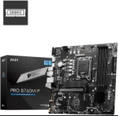 MSI Pro B760M-P Intel LGA1700 DDR5 Micro ATX Anakart Teşhir - 1