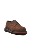Aspor Kahve Nubuk Hakiki Deri Erkek Klasik Ayakkabı Premium thumbnail 3