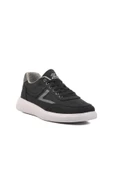 Aspor Siyah Beyaz Keten Erkek Sneaker Ayakkabı - 3