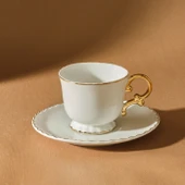 Karaca Elegant 6 Kişilik Kahve Fincan Takımı 80 ml - 7