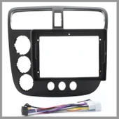 Honda Civic VTEC2 2001-2006 UYUMLU 9'' SİYAH ANDROID MULTİMEDYA ÇERÇEVESİ - SOKET thumbnail 1