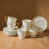 Karaca Elegant 6 Kişilik Kahve Fincan Takımı 80 ml - 5