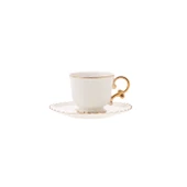 Karaca Elegant 6 Kişilik Kahve Fincan Takımı 80 ml - 4