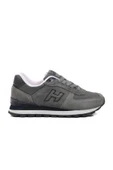 Hammer Jack Gri Suni Deri Unisex Sneaker - 1