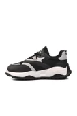 Aspor Siyah Buz Bağcıklı Unisex Sneaker - 2
