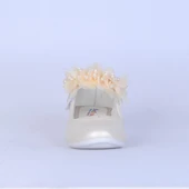 Ayakcenter 26-Herbebe Fırfırlı 3Cm Kız Çocuk Topuklu Ayakkabı - 3