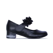 Ayakcenter 26-Herbebe Fırfırlı 3Cm Kız Çocuk Topuklu Ayakkabı - 5