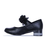 Ayakcenter 26-Herbebe Fırfırlı 3Cm Kız Çocuk Topuklu Ayakkabı - 6