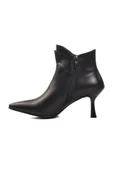 Aspor Siyah İçi Polarlı Hakiki Deri Kadın Topuklu Bot thumbnail 2