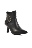 Aspor Siyah İçi Polarlı Hakiki Deri Kadın Topuklu Bot thumbnail 3