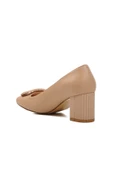 Aspor Bej Cilt Kadın Topuklu Ayakkabı thumbnail 4