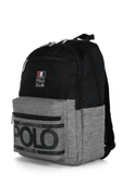 Cambridge Polo Club Siyah Unisex Sırt Çantası - 3
