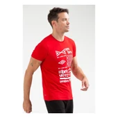 Umbro Kırmızı Erkek Tişört Jax T Shirt - 5