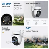 TP-LINK 5MP Tapo C530WS Dış Mekan Pan/Tilt Güvenlik Wi-Fi Kamera - 5