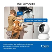 TP-LINK 5MP Tapo C230 Pan/Tilt AI Ev Güvenlik Wi-Fi Kamera - 6