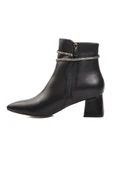 Aspor Siyah Poliüretan Kadın Topuklu Bot thumbnail 2