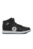Walkway Siyah Siyah Beyaz Erkek Hi Sneaker - 1