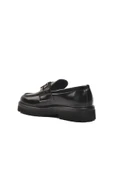 Aspor Siyah Açma Erkek Loafer Ayakkabı Premium - 4