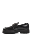 Aspor Siyah Açma Erkek Loafer Ayakkabı Premium - 2
