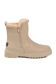 Aspor Bej İçi Kürklü Kadın Biker Bot thumbnail 2