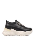 Guja Siyah Kadın Spor Ayakkabı Sneaker - 2