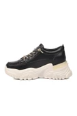 Guja Siyah Kadın Spor Ayakkabı Sneaker - 3