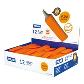 MILAN 80038 FLUO FOSFORLU KALEM TURUNCU - 12 Lİ thumbnail 1