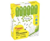 JOVI 1818 JEL STİK FOSFORLU KALEM YEŞİL - 12'Lİ KUTU - 1