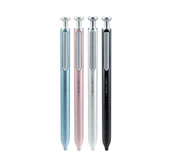 WRITECH W-0156 METAL UP SİYAH GÖVDE 0,7MM MAVİ JEL KALEM - 6'LI KUTU - 1
