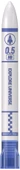 WRITECH W-505 0,5MM (BEYAZ-MAVİ/BEYAZ-TURUNCU) KALEM UCU - 36'LI STAND - 1
