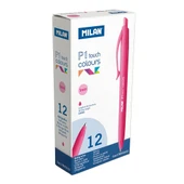 MILAN 176553212 P1 TOUCH PEMBE TÜKENMZ KALEM - 12ADET - 1