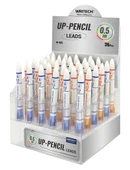 WRITECH W-505 0,5MM (BEYAZ-MAVİ/BEYAZ-TURUNCU) KALEM UCU - 36'LI STAND - 2