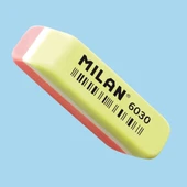 MILAN CPM6030 ESNEK SENTETİK SİLGİ - ÇİFT RENK - 30ADET - 2