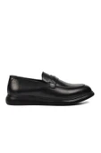 Aspor Siyah Erkek Loafer Ayakkabı - 1