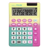 MILAN 151812SNPBL SUNSET SARI-PEMBE 12 HANELİ HESAP MAKİNASI - 2