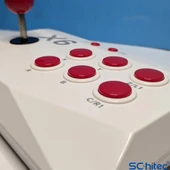 ScHitec X6 4KHD Kablosuz Çift Arcade Joystickli Retro Oyun Konsolu 21150 atari Makinası Oyunlu 64GB - 4