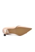 Aspor Bej Saten Kadın Abiye Ayakkabı thumbnail 5